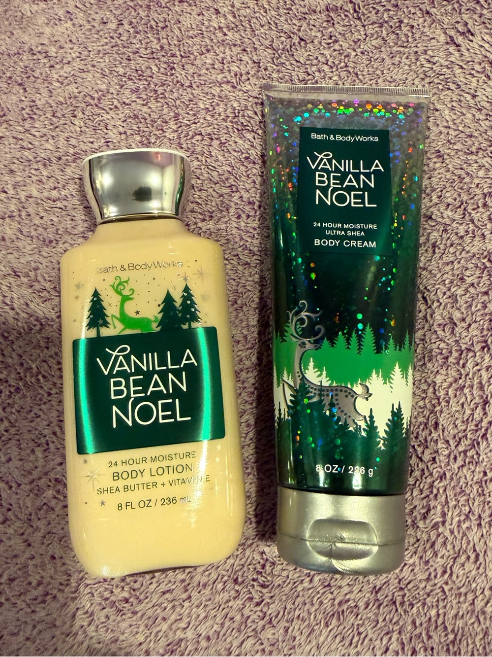 Bath & Body Works Vanilla Bean Noel Body Lotion & Cream